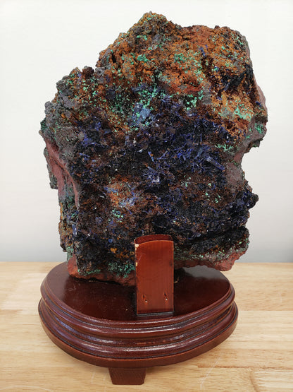 Azurite with Malachite Specimen
