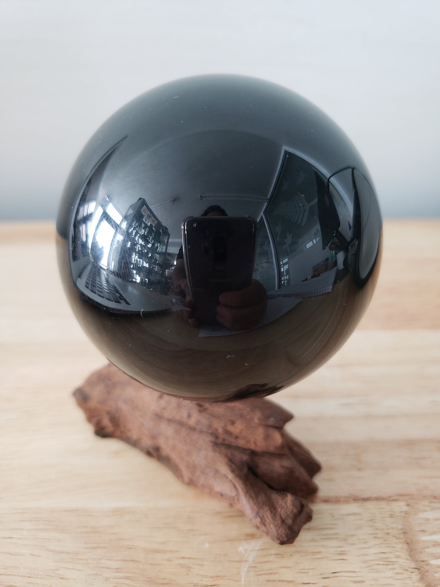 Rainbow Obsidian Spheres