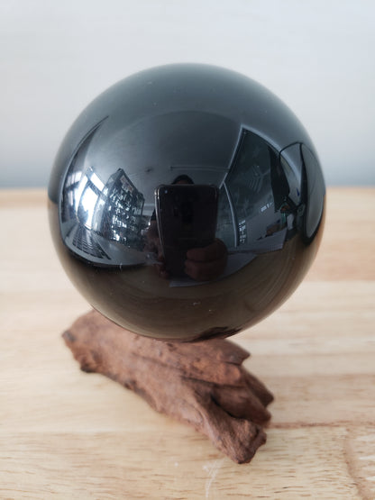 Rainbow Obsidian Spheres