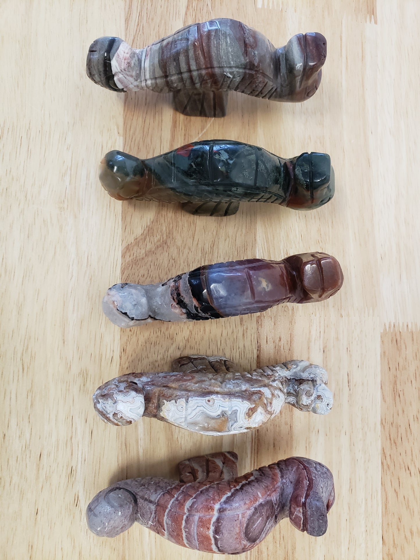 Assorted Seadragon Carvings
