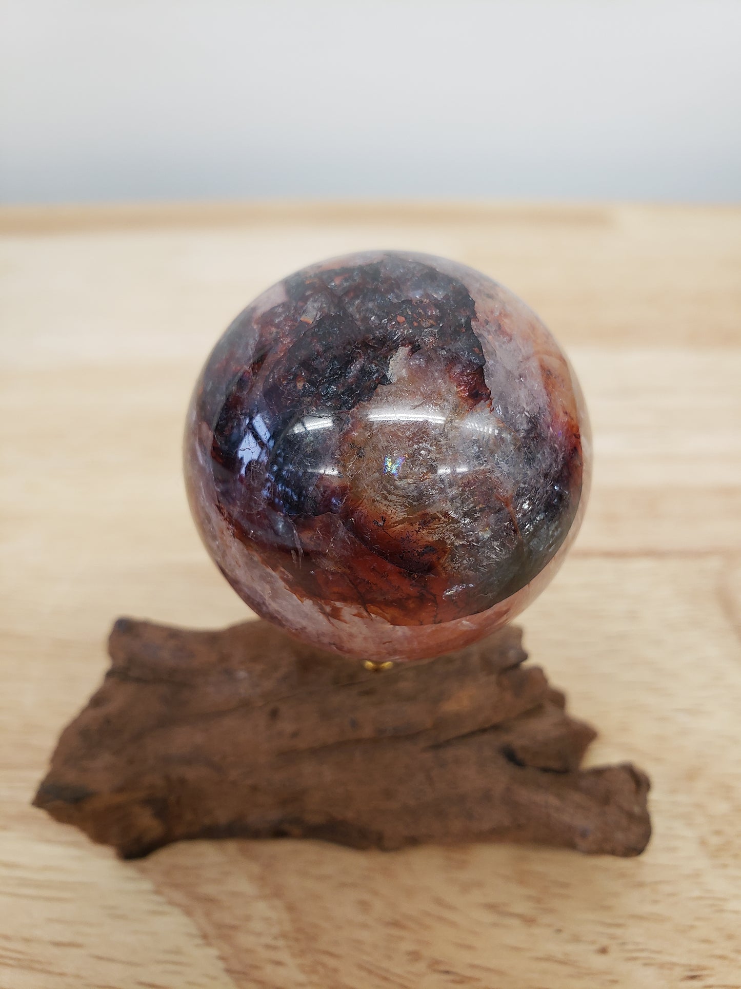Fire Quartz Spheres