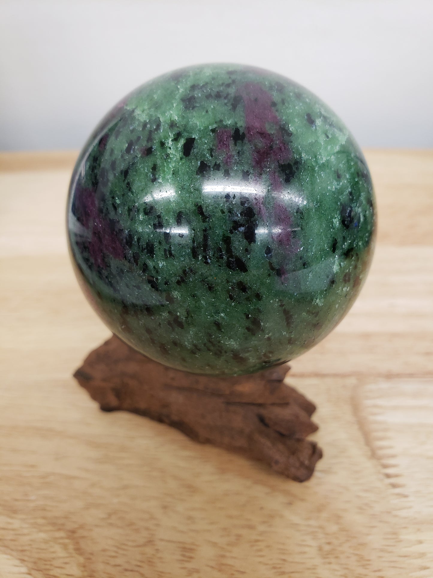 Ruby Zoisite Spheres