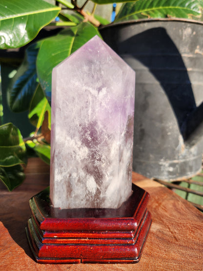Amethyst Tower on Stand