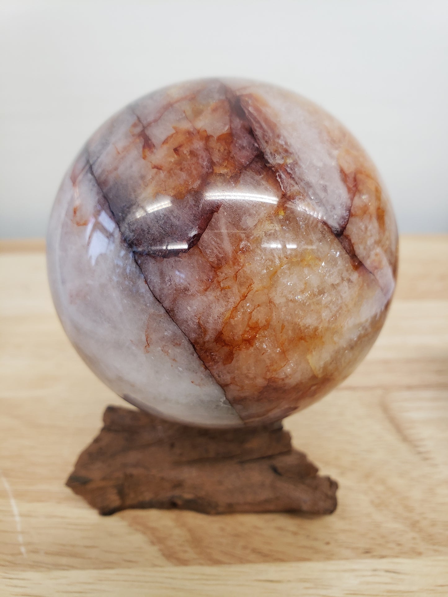 Fire Quartz Spheres