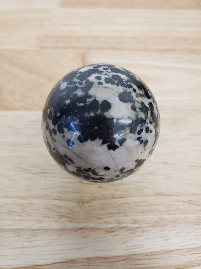RARE Black Franklinite & White Willemite