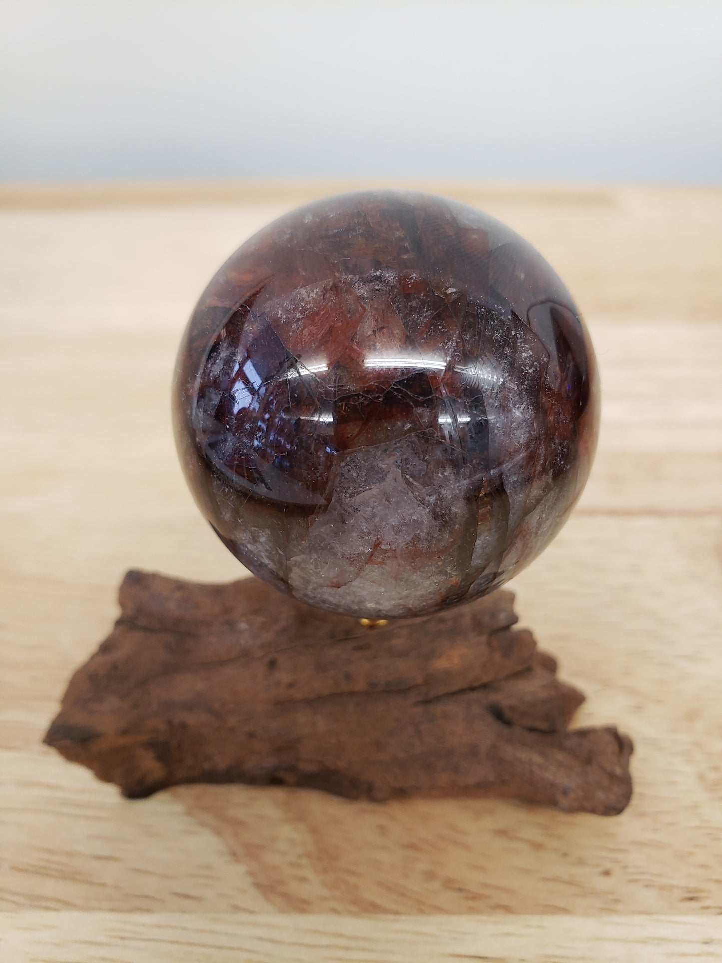Fire Quartz Spheres