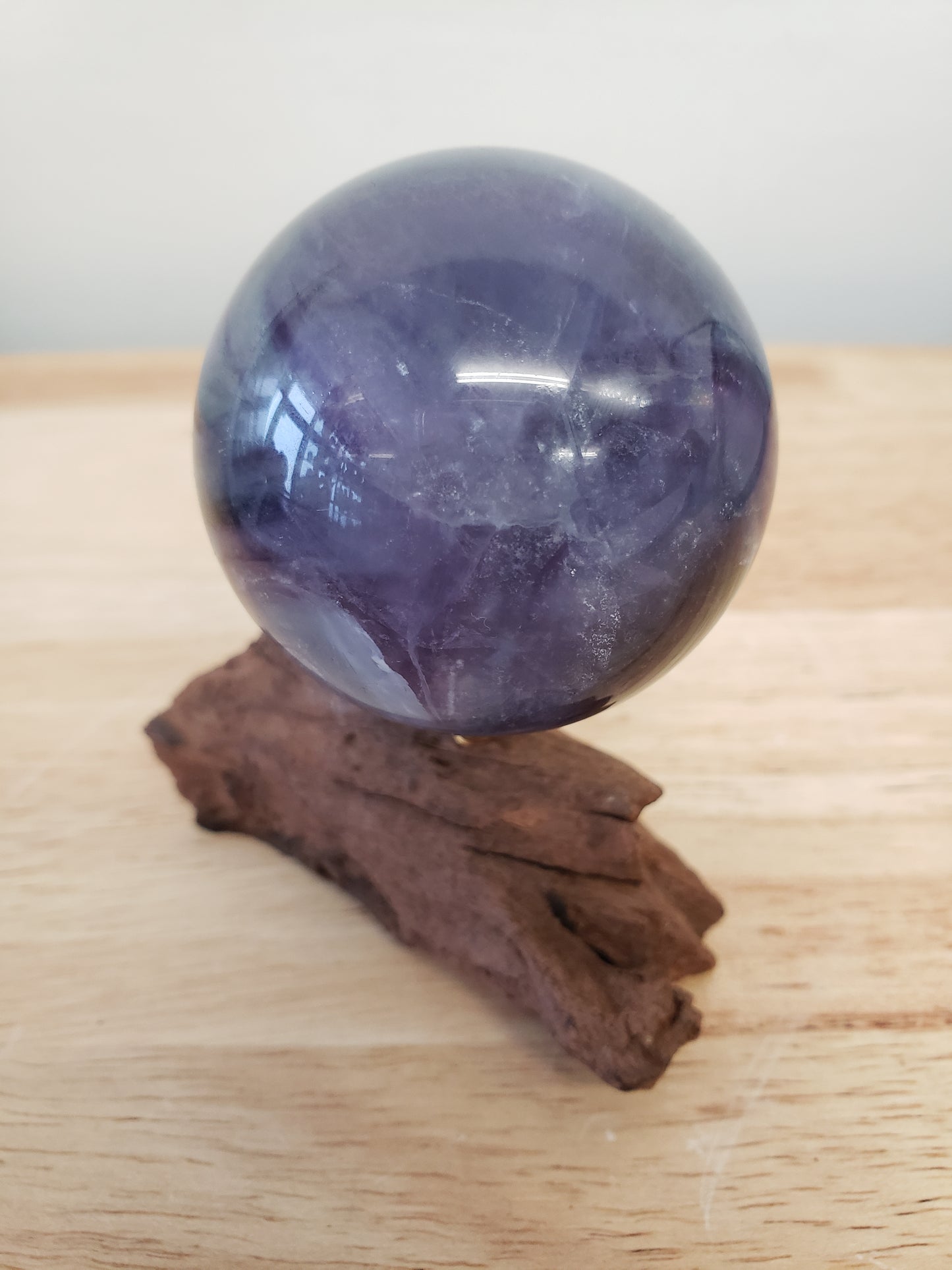 Rainbow Fluorite Spheres