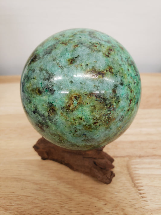 Chrysocolla Sphere