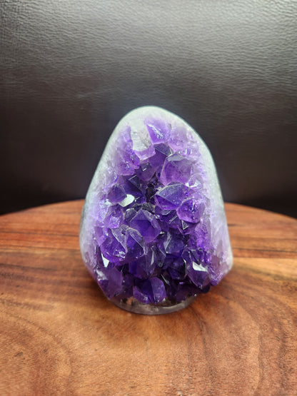 Purple Dyed Amethyst Cluster Freeform